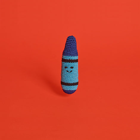 Cotton Crochet Crayon Toy for Dogs