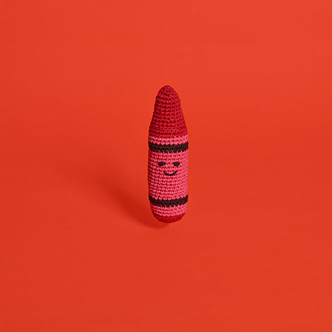 Cotton Crochet Crayon Toy for Dogs