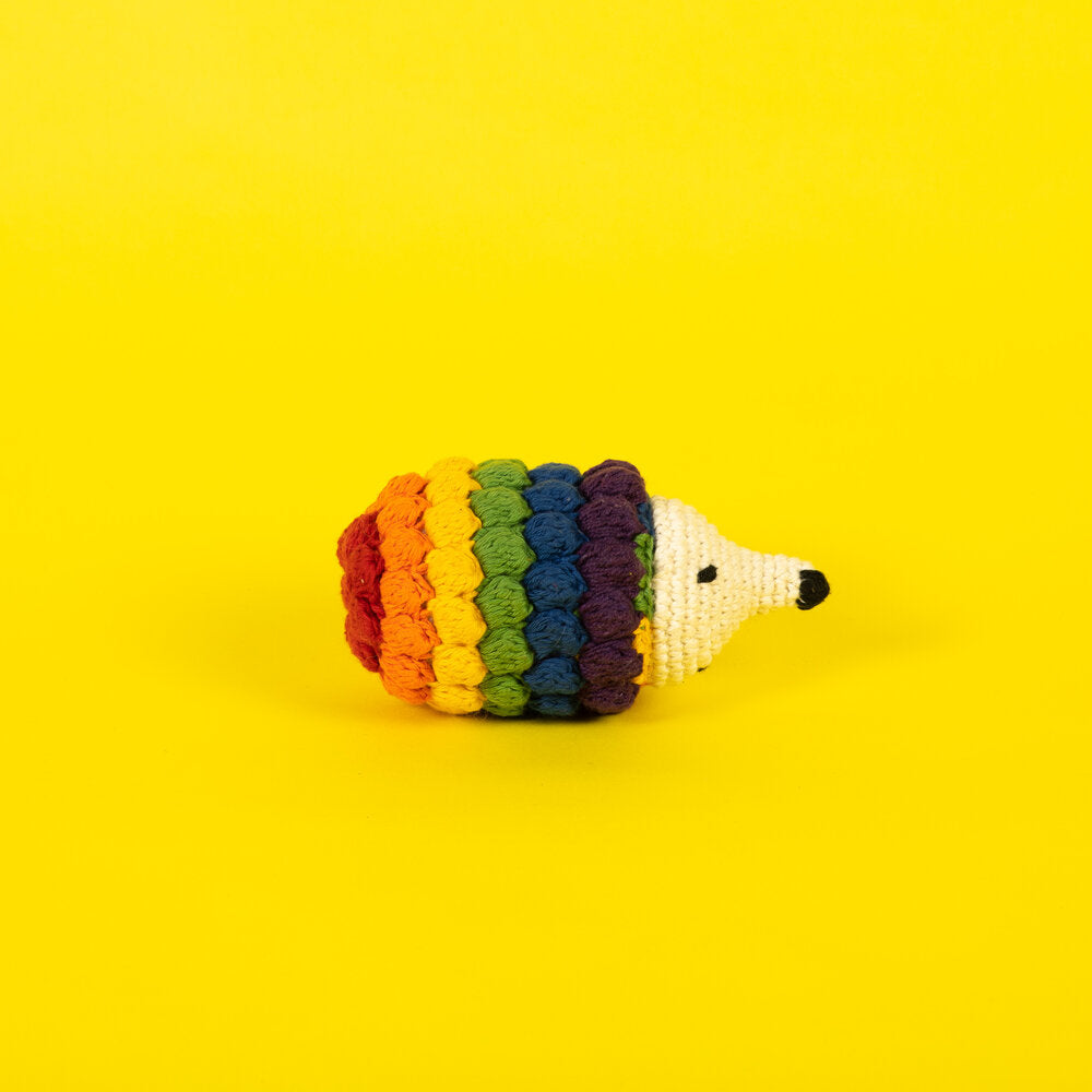 Crochet Hedgehog Toy for Dogs