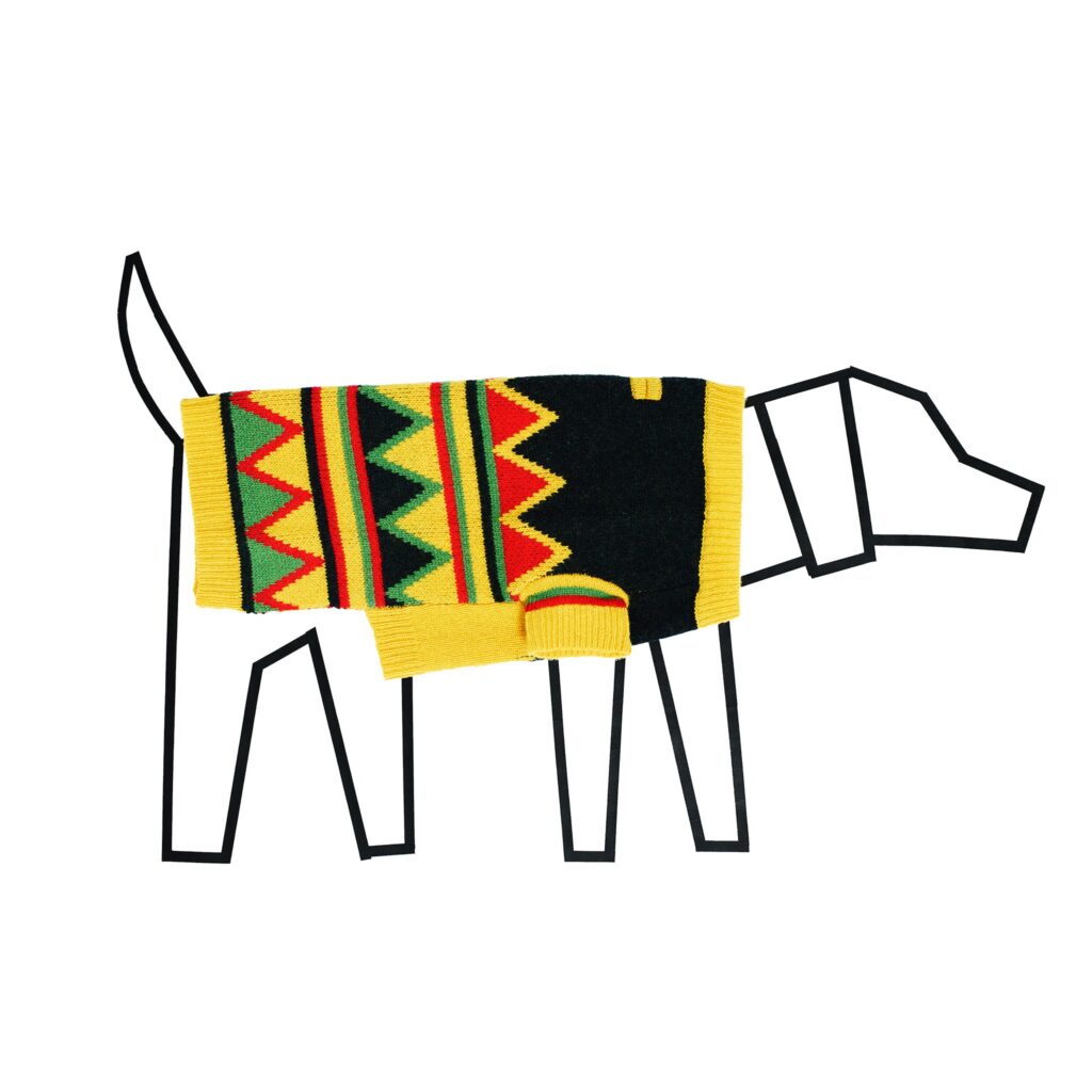 Triangle Pattern Sweater for Dogs