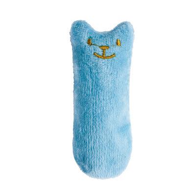 Catnip Plush Toy Teeth and Sound