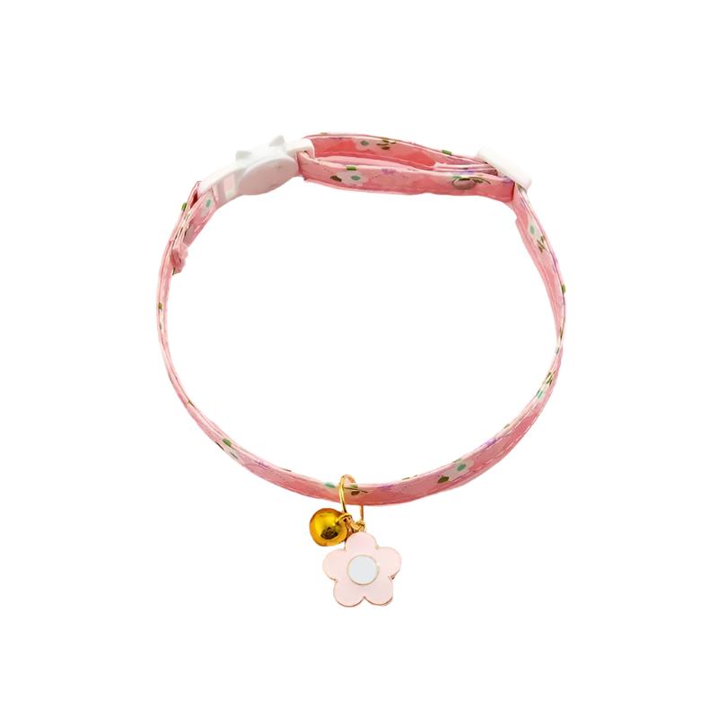 Cloud Pastel Heart Pendant Dog Collar