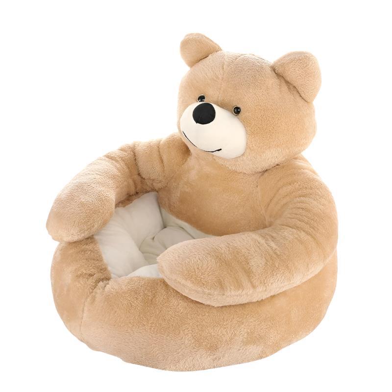 Cuddle Bear Breathable Coral Soft Pet Bed