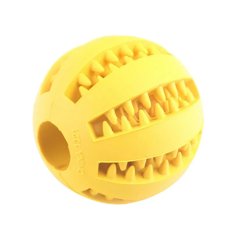 Elastic Natural Rubber Chew Ball Dog Toy