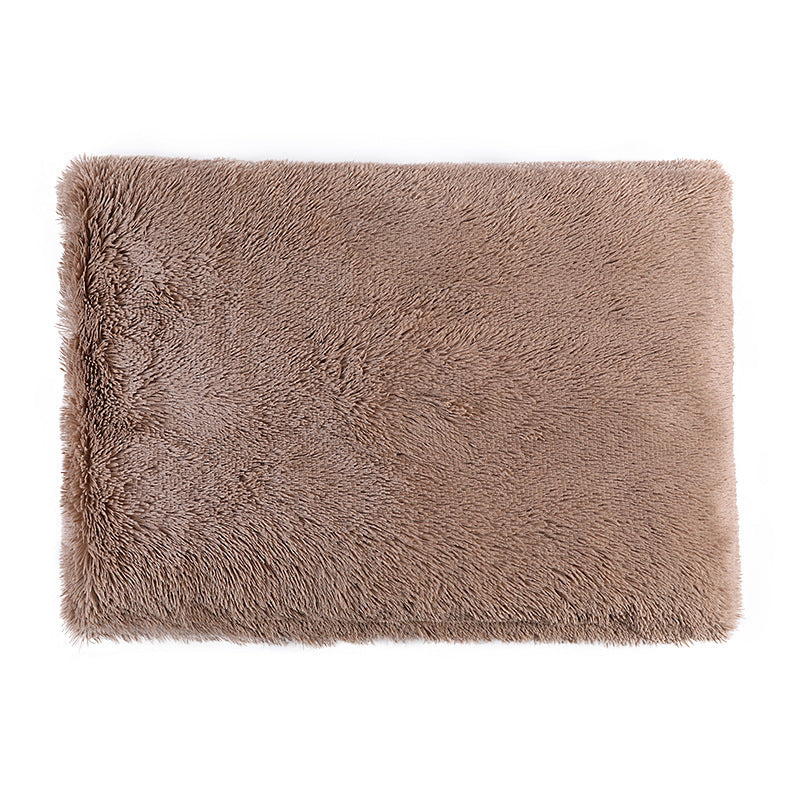 Cosy Fluffy Coral Fleece Warm Oversized Pet Mat
