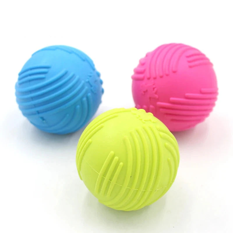 Trio Natural Teething Rubber Chew Dog Toy