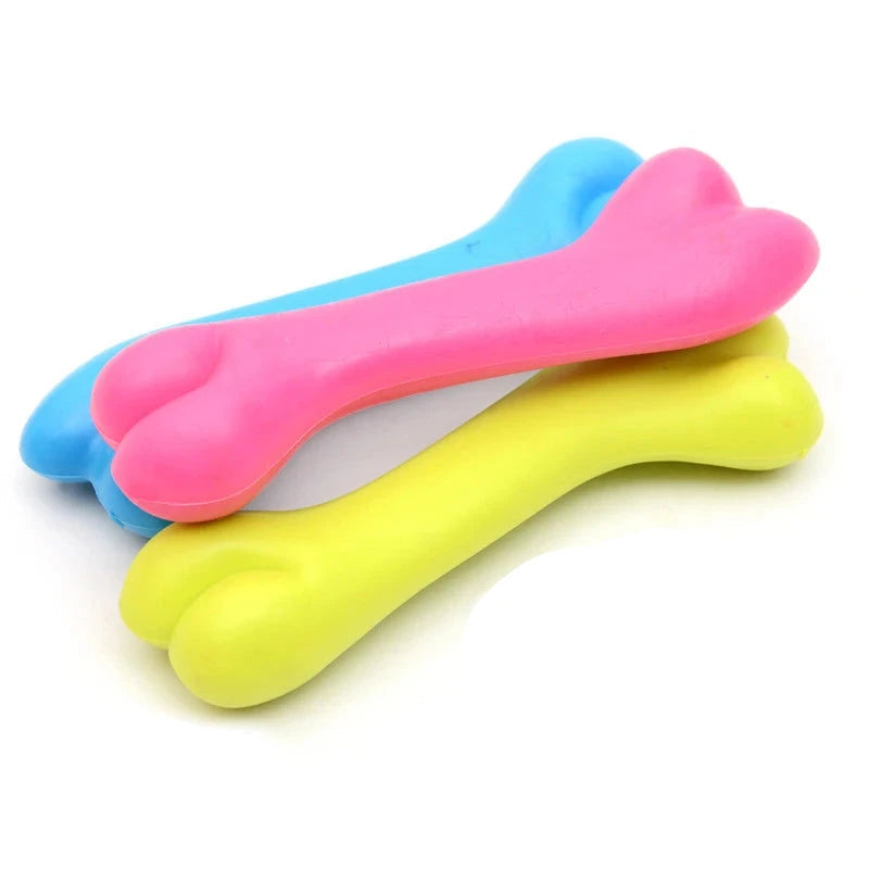 Trio Natural Teething Rubber Chew Dog Toy
