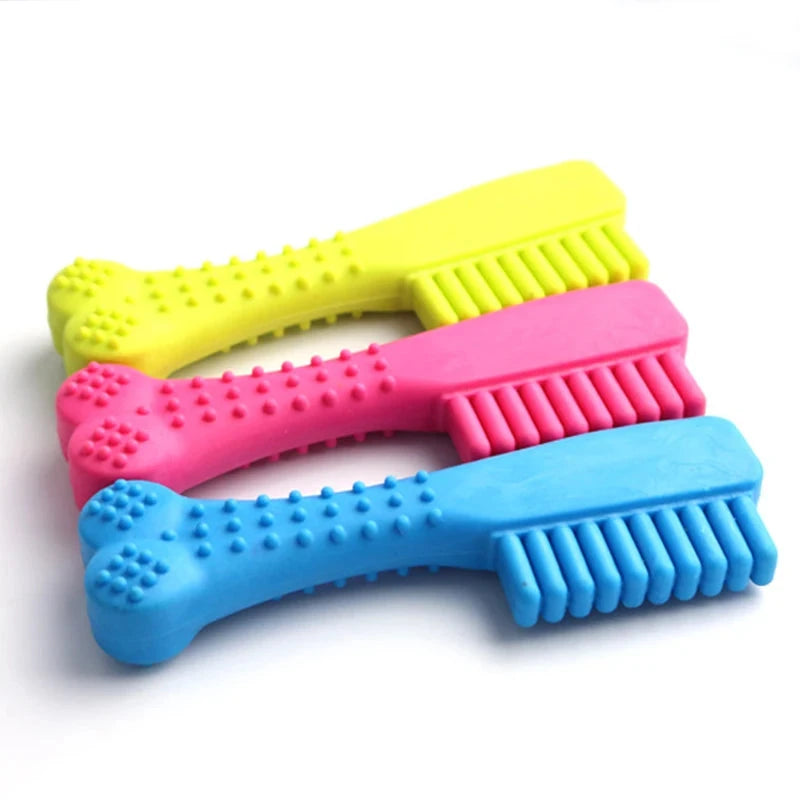 Trio Natural Teething Rubber Chew Dog Toy