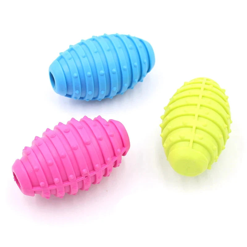 Trio Natural Teething Rubber Chew Dog Toy