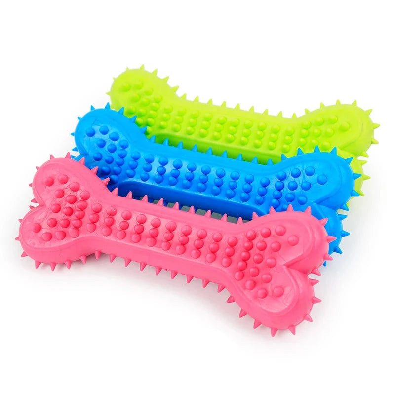 Trio Natural Teething Rubber Chew Dog Toy