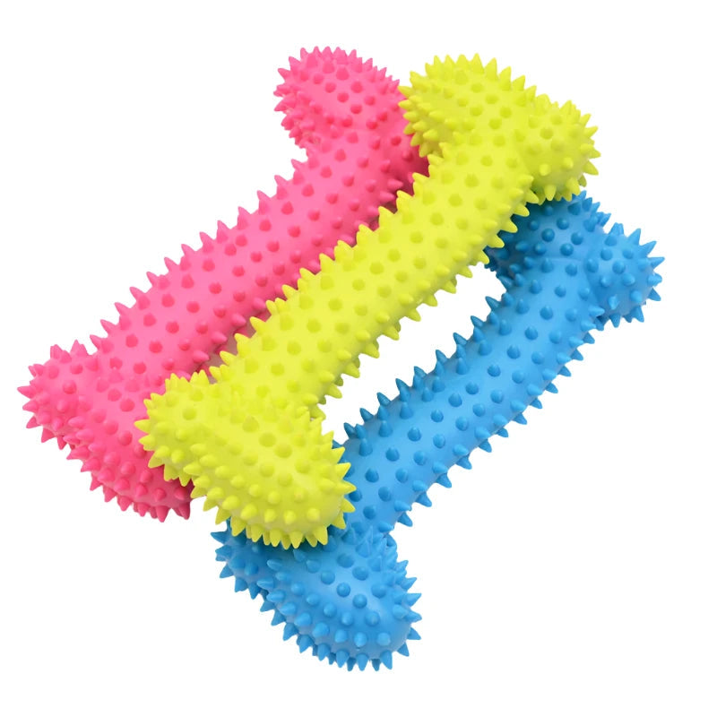 Trio Natural Teething Rubber Chew Dog Toy