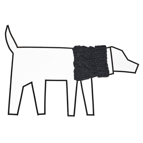 Cable Knit Bobble Turtleneck for Dogs